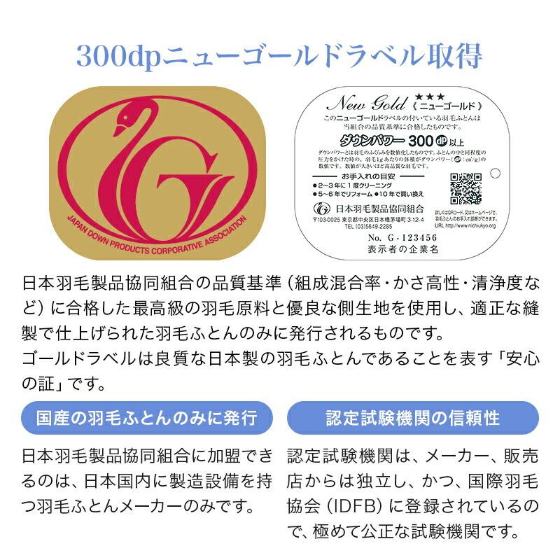 防炎羽毛掛ふとん 布団 ダブルサイズ 190x210cm 防炎加工 ホワイトダウン85% 1.7kg 安心 防炎 羽毛 掛布団 日本製 |  | 08
