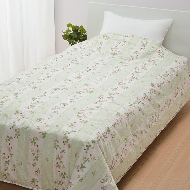 西川 合掛け布団 シングルロング 150×210cm ウェッジウッド 羽毛布団 羽毛布団 掛け布団 掛けふとん 春 秋 やや厚手 ダウン70％ ピンク グリーン 可愛い 上品 | WEDGWOOD | 03