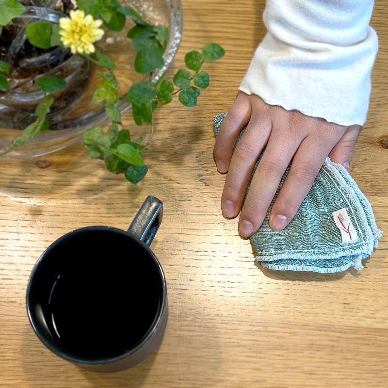 台ふきん よし 蚊帳ふきん よしふきん よし蚊帳布巾 よし布巾 台拭き キッチンクロス 食器拭き おしぼり お手拭き テーブル拭き 高槻 鵜殿 udono fabric |  | 13