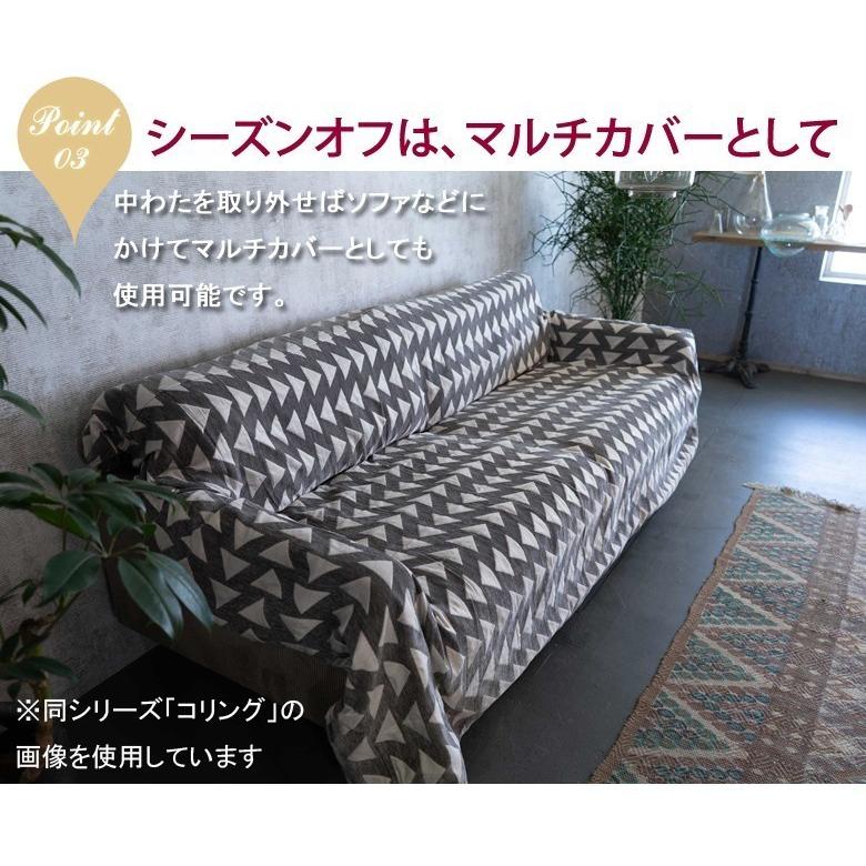 こたつ布団 正方形 190×190cm BORAS ボロース 洗える こたつ掛け布団 洗濯機で洗えるからいつも清潔 薄掛け おしゃれ 北欧 シンプル 花柄 バラ かわいい |  | 05