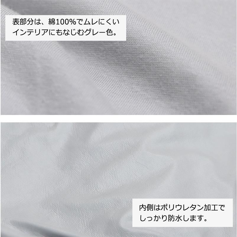 寝具の下着 プロテクト敷きパッド 防水シーツ 乾燥機OK ベビー 70×120cm 綿100％ 防ダニ 防汚 洗える 防水 敷きパッド 赤ちゃん 吐き戻し おむつ おねしょ |  | 08