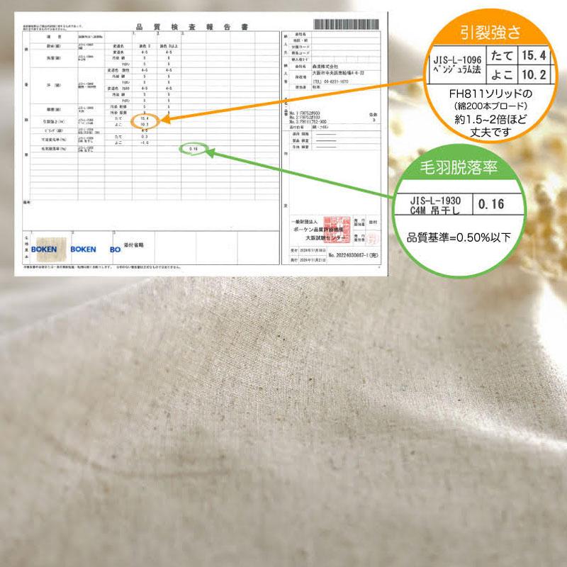 Fab the home 掛け布団カバー リネンミックス クイーン 210×210cm ナチュラル シンプル 天然素材 綿 コットン リネン 麻 ナチュラル 北欧 ファブザホーム |  | 06
