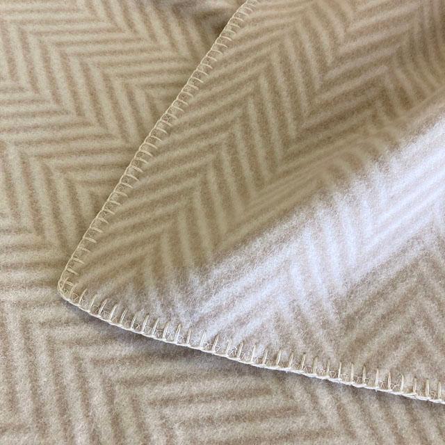 毛布 ウール100％ ウール毛布 ヘリンボン 日本製 泉大津 ブランケット