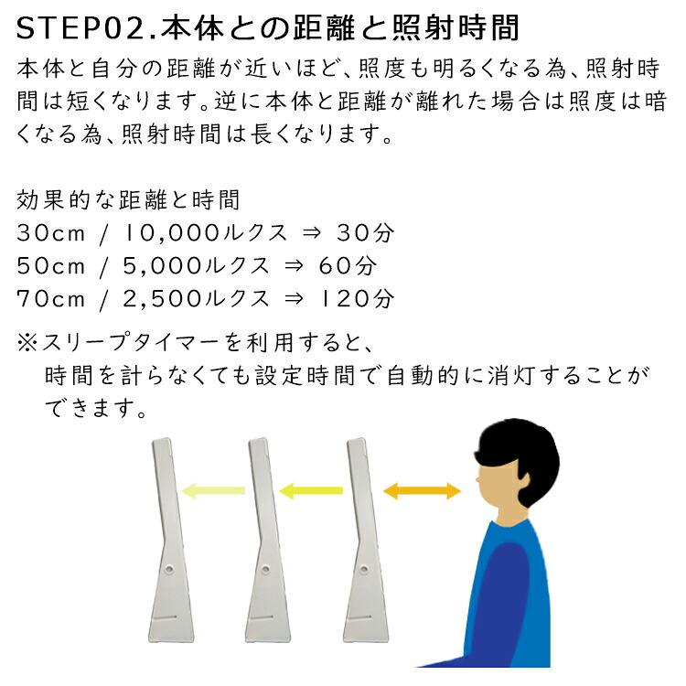 ブライトライトME+ 光目覚ましライト 約幅33×高さ53.5×奥行13.5cm
