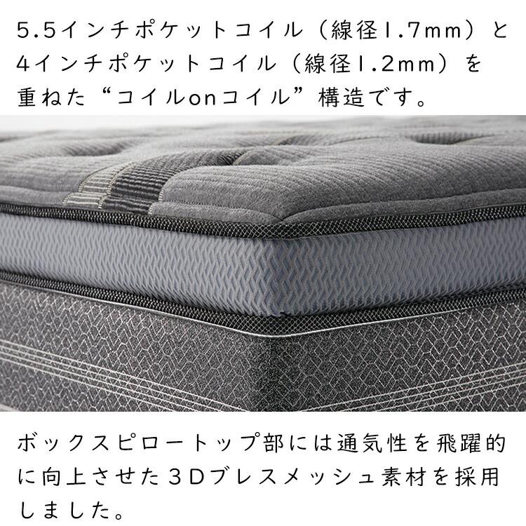 SIMMONS（シモンズ） マットレス ダブルクッション ビューティレスト