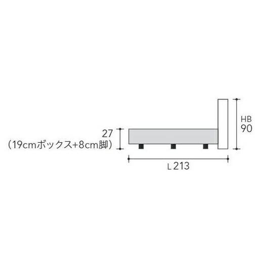 直売卸し売り シモンズ Shelf 2 シェルフ2 マットレス+ダブルクッションセット HF2172 ダブル ダーク 19cm ブラウン ゴールデンバリュー