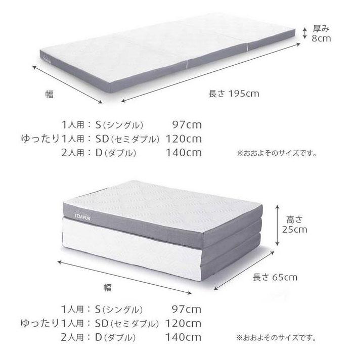 テンピュール（TEMPUR） マットレス 専用シーツ付 ワンリュクス フトン