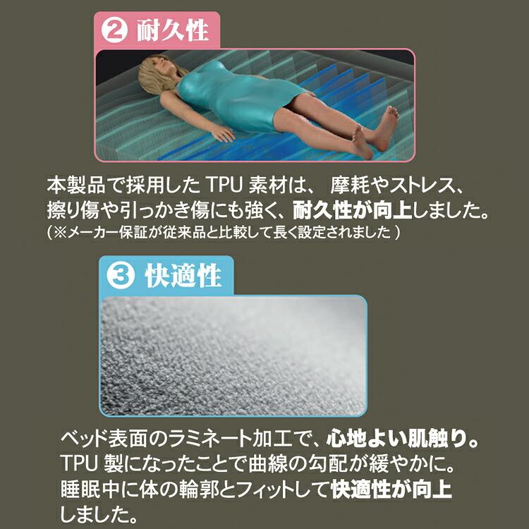INTEX社製 エアーベッド TRUAIRE 新素材 軽量タイプ TPU 日本正規品 インテックス エアーマットレス ,電動ポンプ内蔵 キャリーバッグ付き アウトドア 防災 備蓄の画像