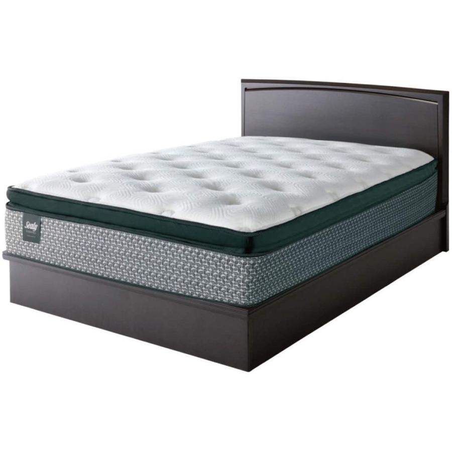 アティック2 ベッドフレーム N(ノーマル) ダブルワイド DWサイズ シーリー 日本製 配送組立設置無料 ゆるやかなカーブ ポプラ無垢 アッシュ突板 | Sealy