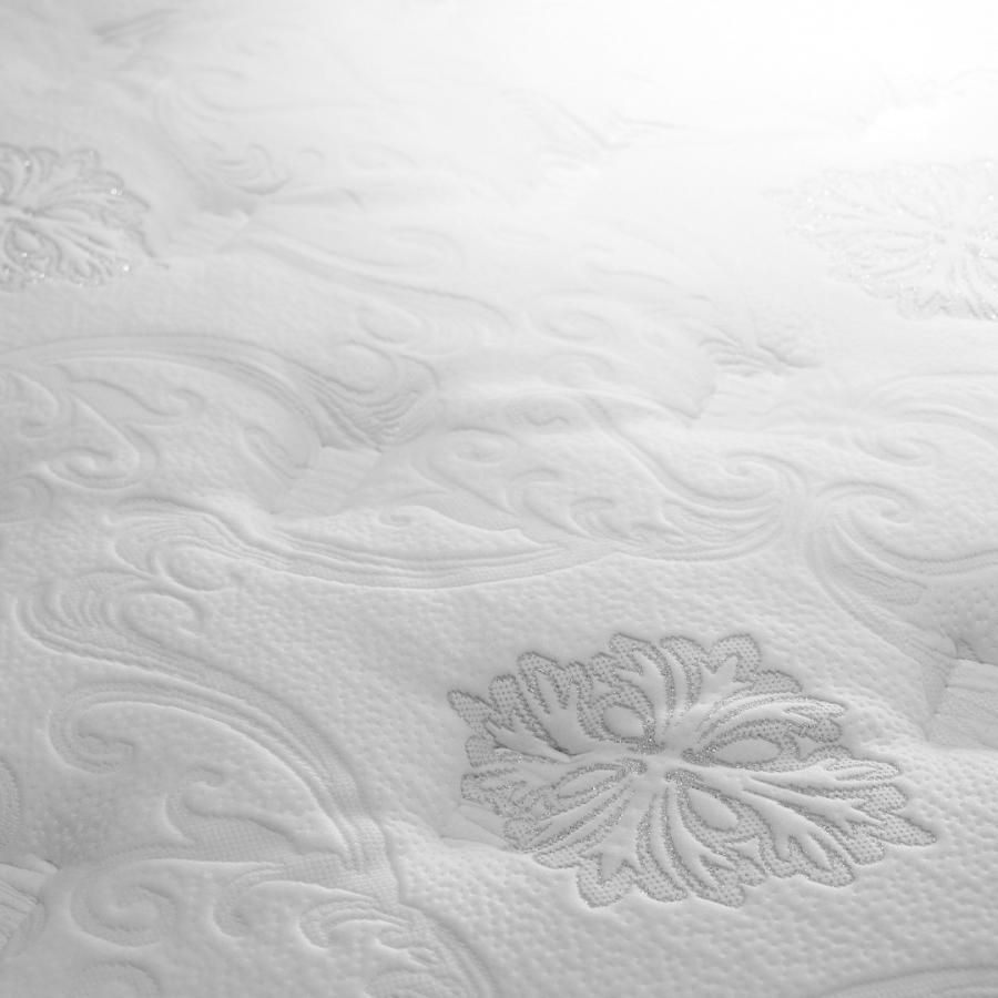 マットレス エメラルド4 クラウンジュエル ダブル Dサイズ シーリー 日本製 送料無料 高さ35cm 腰部補強 ポリジン加工 抗菌防臭 ピロートップ仕様 | Sealy | 04