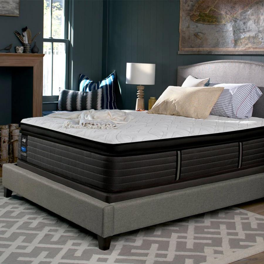 ポケットコイルマットレス プレミアムEPT2 マットレス レスポンス ダブル Dサイズ シーリー 日本製 送料無料 腰部補強 ユーロピロートップ | Sealy | 01