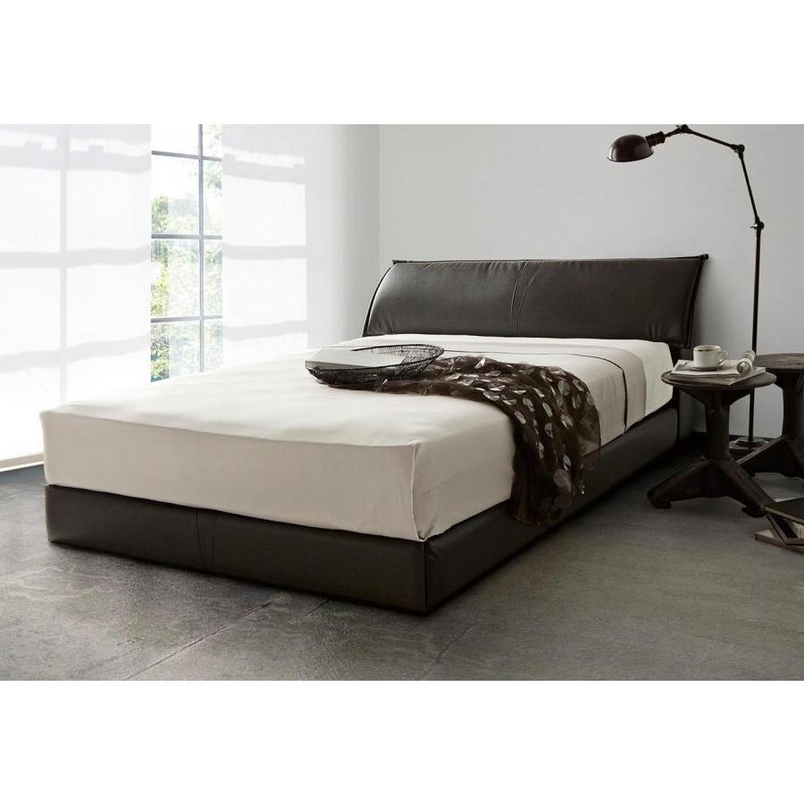 ソレイユ ベッドフレーム N(ノーマル) ブラック ネイビー ホワイト セミダブル SDサイズ シーリー 日本製 送料組立設置無料 環境基準 F4 ソフトレザー | Sealy | 06