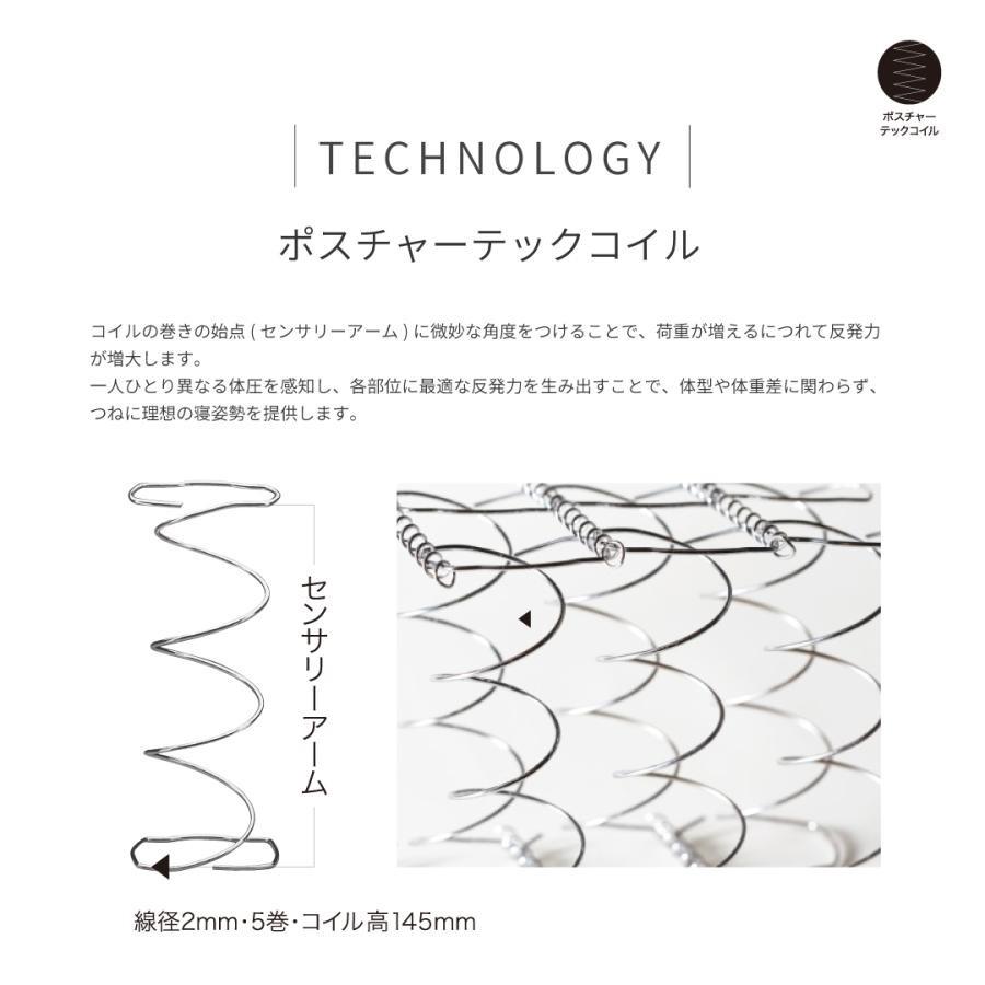 マットレス スピードマッスル シーリースポーツ ダブル Dサイズ Sealy シーリー 日本製 配送無料 腰部補強 温度調節 厚み29cm | Sealy | 11