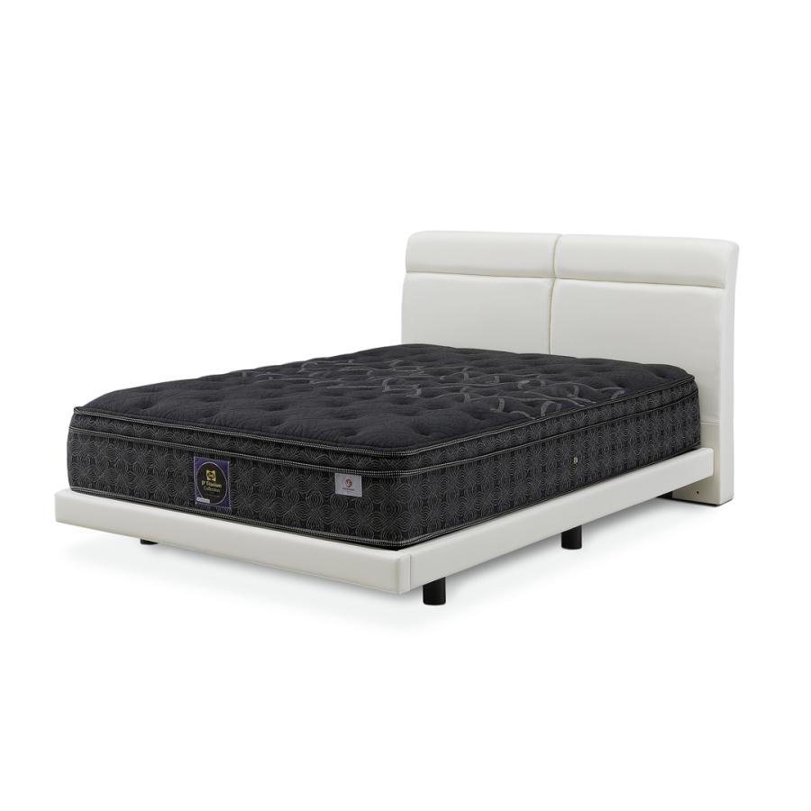 ウィンストン ベッドフレーム ST［ステーション］ブラック/ホワイト ダブル Dサイズ シーリー 日本製 送料組立設置無料 | Sealy | 01