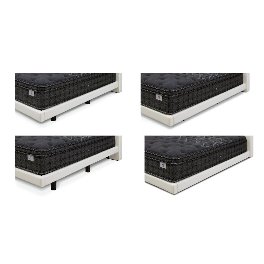 ウィンストン ベッドフレーム ST［ステーション］ブラック/ホワイト シングル Sサイズ シーリー 日本製 送料組立設置無料 | Sealy | 05