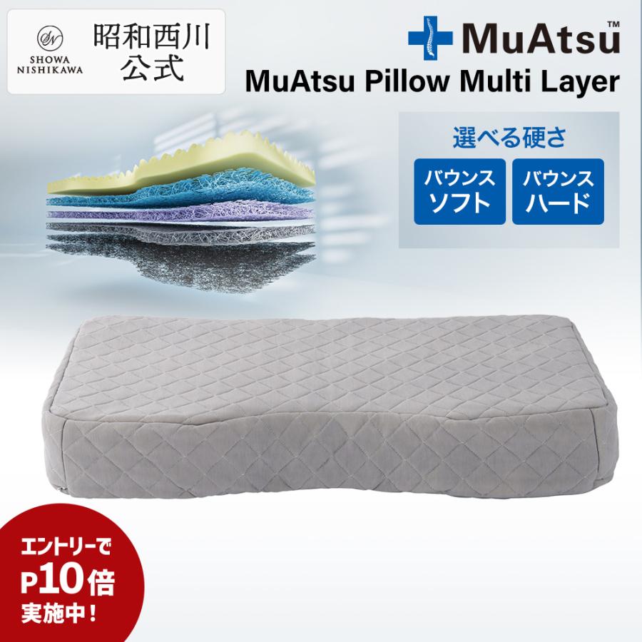 西川（nishikawa） 枕 まくら ムアツまくら マルチレイヤー Bounce