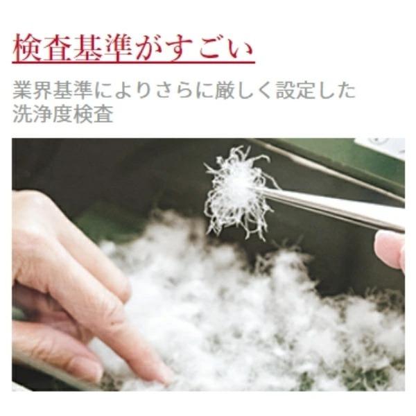 西川（nishikawa） ジーリンホワイトグース 羽毛ふとん シングル