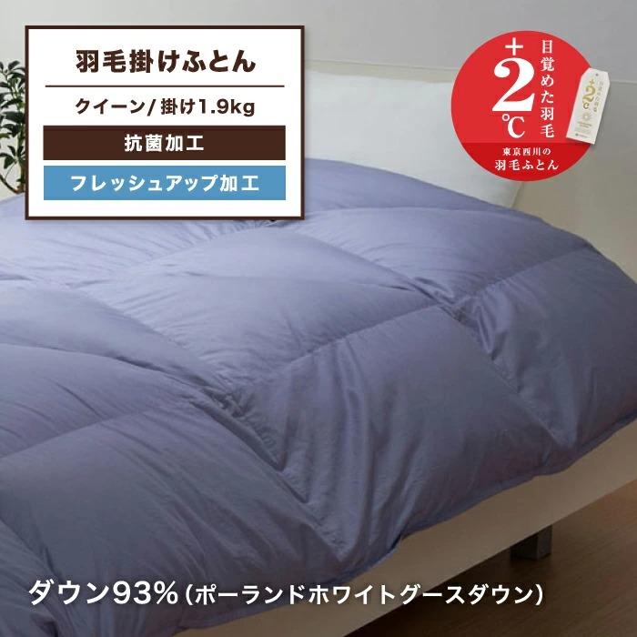 西川（nishikawa） 東京西川 ポーランドホワイトグース 羽毛掛けふとん
