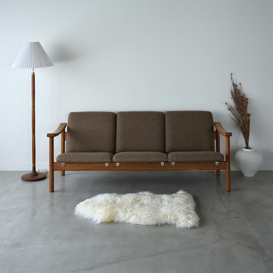 スリープテイラー ムートンラグ ラグ 高級天然 本革 60×90cm