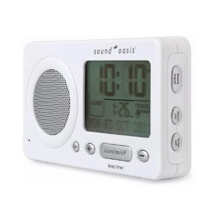 【24時間限定 1000円OFFクーポン配布中】サウンドオアシス・トラベルスリープサウンドマシン Soundoasis S-850W ホワイト 目覚まし サウンドセラピー |  | 03