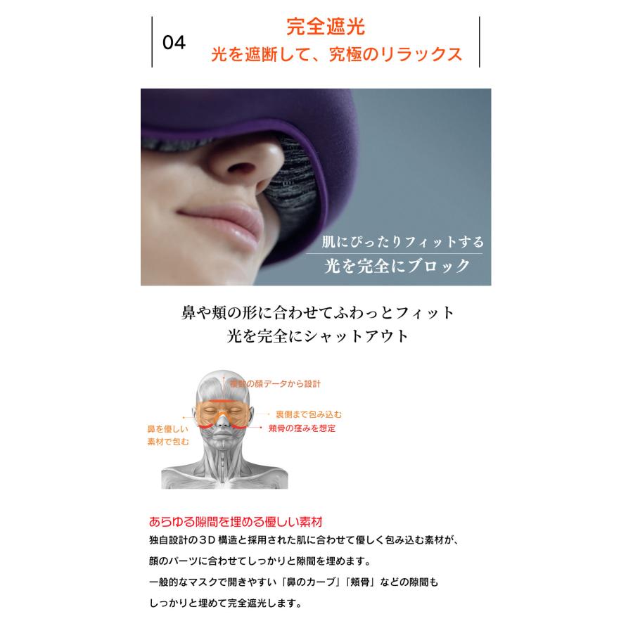 【24時間限定 2000円OFFクーポン】ホットアイマスク 仮眠 アイマスク 快眠 リラックス 目元温め 充電式 洗濯可 光遮断 Dreamlight HEAT ドリームライトヒート |  | 06