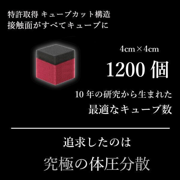 マットレス シングル 折り畳み マットレストッパー The Cubes 耐圧分散 快眠 高さ9cm NASA開発素材 通気性抜群 姿勢サポート |  | 03
