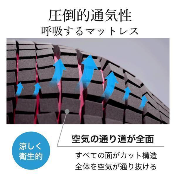 マットレス セミダブル 折り畳み マットレストッパー ザ キューブス The Cubes 耐圧分散 快眠 厚さ9cm 通気性抜群 |  | 14