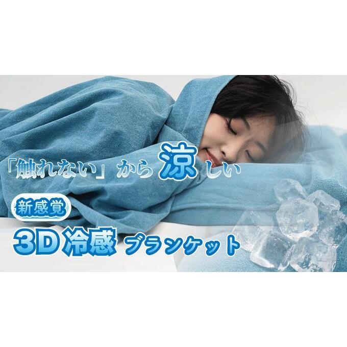冷感 ブランケット３D縫製 Dullo 3D 冷感ブランケット レジャー 接触冷感 ひんやり Cool クール 冷たい 涼しい 夏物 |  | 05