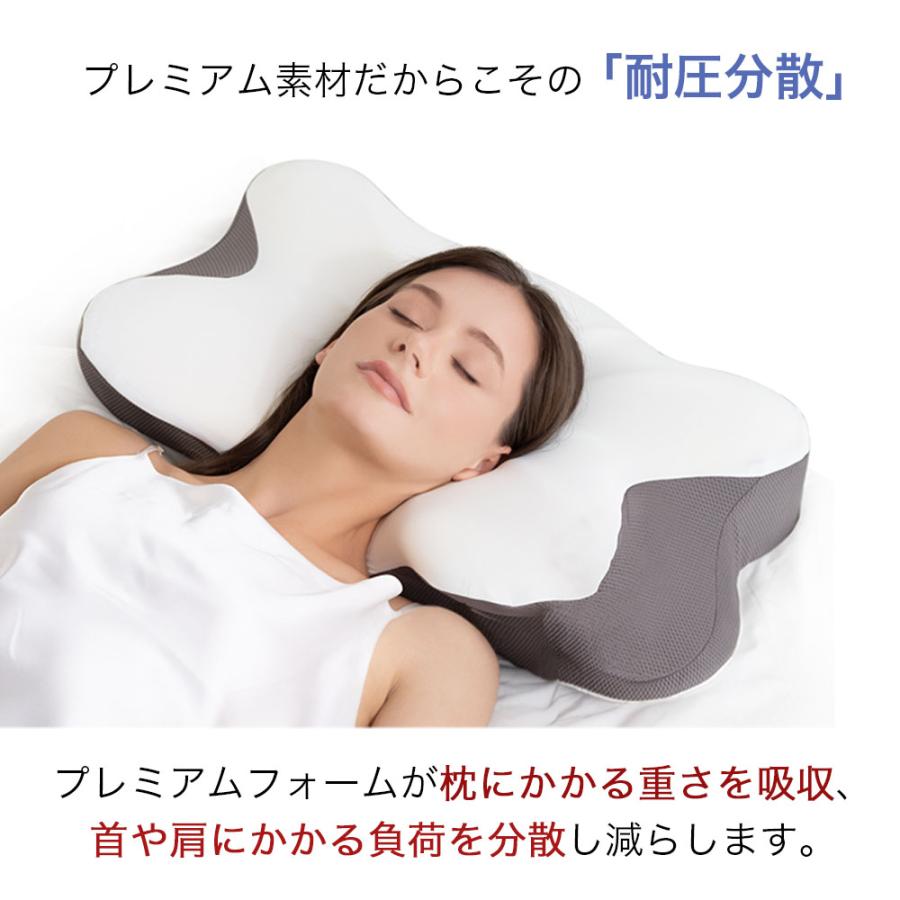 24時間限定 2000円OFFクーポン」枕 まくら ストレートネック 肩こり