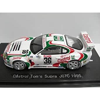 エブロ 1/43 カストロール トムス スープラ JGTC 1995 ホワイト 