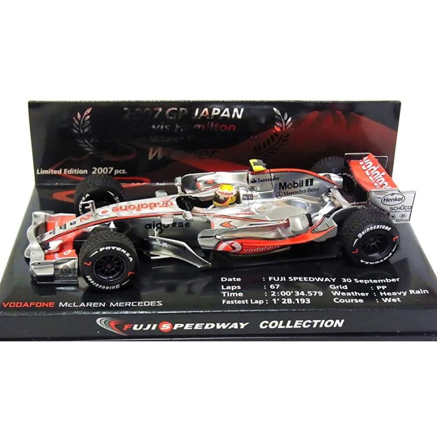 ミニチャンプス ルイス・ハミルトン 直筆サイン マクラーレン 2007