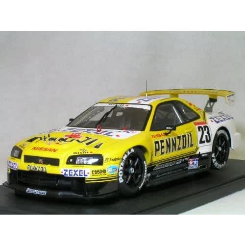 ○ 1/18 日産 スカイライン 〓 GT-R (R34） ペンゾイル JGTC 2001