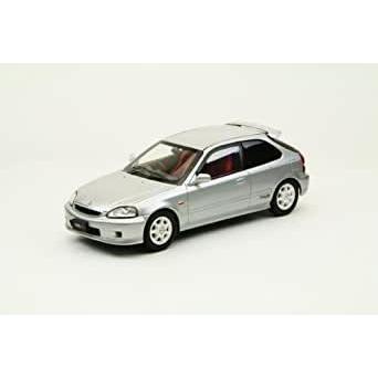 エブロ 1/43 Honda Civic Type R EK9 Late version Silver 完成品
