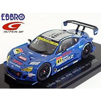 エブロ 1/43 SUBARU BRZ R&D SPORT SUPER GT300 2013 No.61 完成品 
