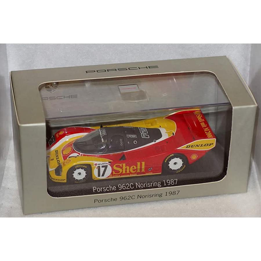 ミニチャンプス 1/43 ポルシェ 962C シェル 1987 MINICHAMPS PORSCHE 