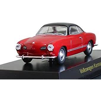 京商 1/64 フォルクスワーゲン ミニカーコレクション カルマンギア 赤
