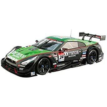 エブロ 1/18 D'station ADVAN GT-R SUPER GT500 Rd.1 Okayama No.24 完成品