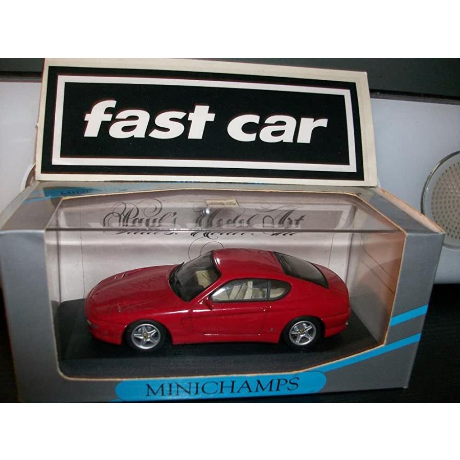 1/43 MINICHAMPS ミニチャンプス Ferrari 456 GT red フェラーリ ４５６ ＧＴ レッド 赤 430072400 PMA 4012138005389
