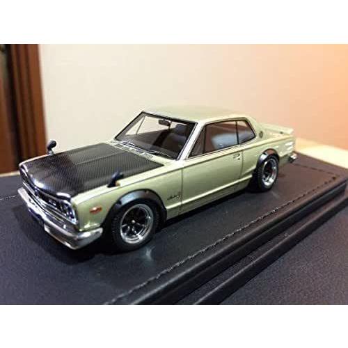 1/43 日産 スカイライン 2000 GT-R(KPGC10) ハコスカ ゴールド