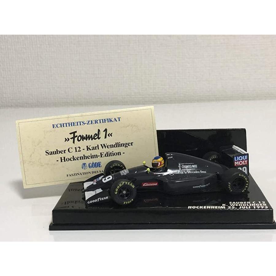 1/43 PMA GODE別注 ミニチャンプス F1 ザウバー C12 カール・ヴェンドリンガー ホッケンハイム 1993 No.29 Sauber Karl Wendlinger Hockenheim minichamps