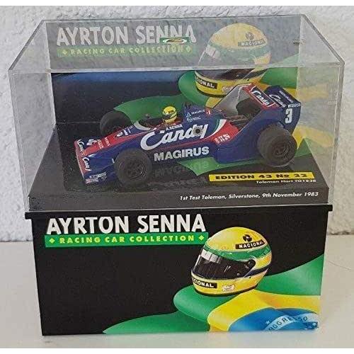 1/43 ミニチャンプス Ayrton Senna Racing Car Collection Toleman Hart TG183B 1st Test Toleman Silverstone 1983 Edition43 #22 アイルトン・セナ minichamps