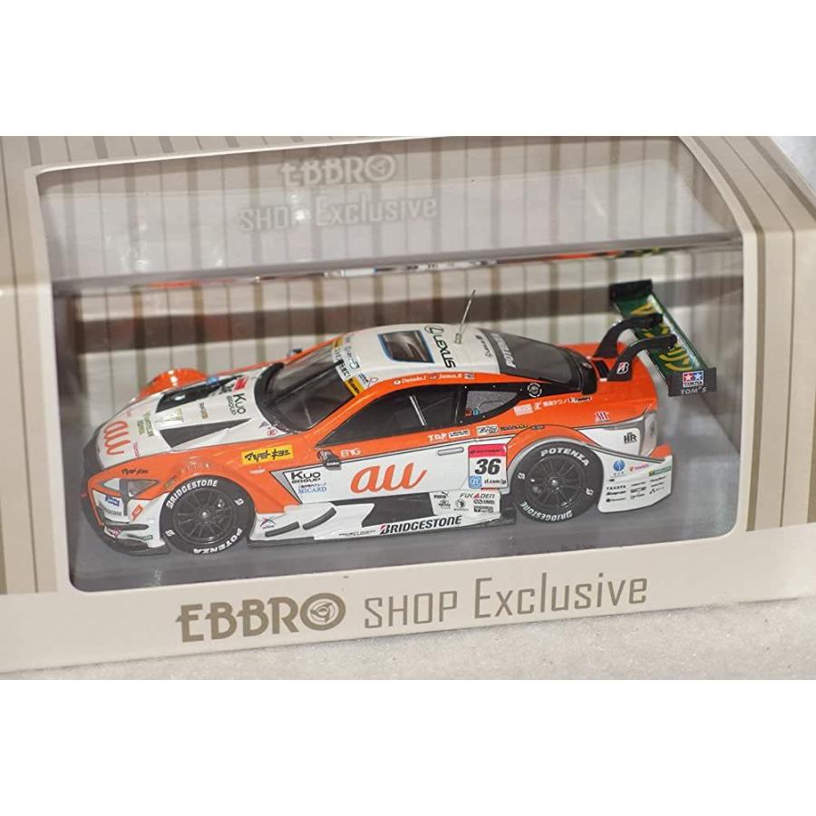 1/43 EBBRO SHOP限定 au TOM'S LC500 2017 限定品】EBBRO au TOM'S