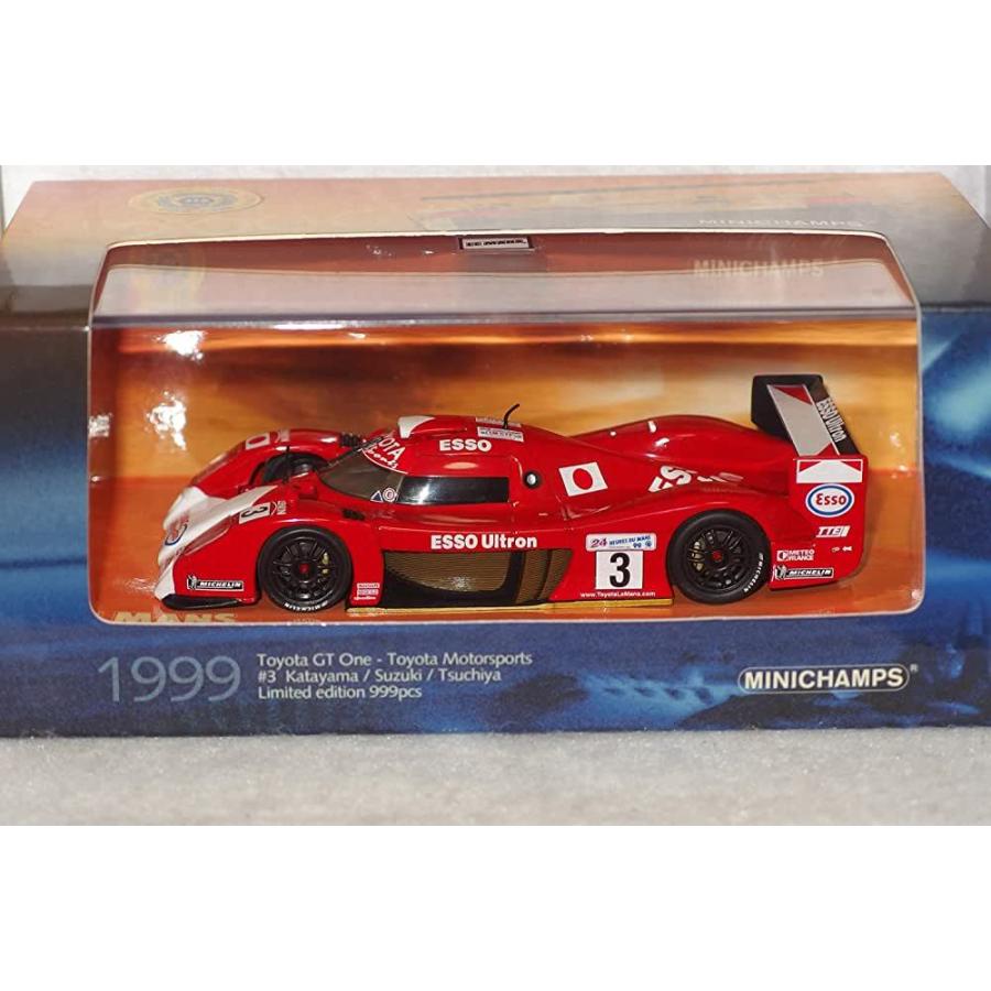 1/43 ミニチャンプス Toyota GT One Toyota Motorsports #3 Le Mans