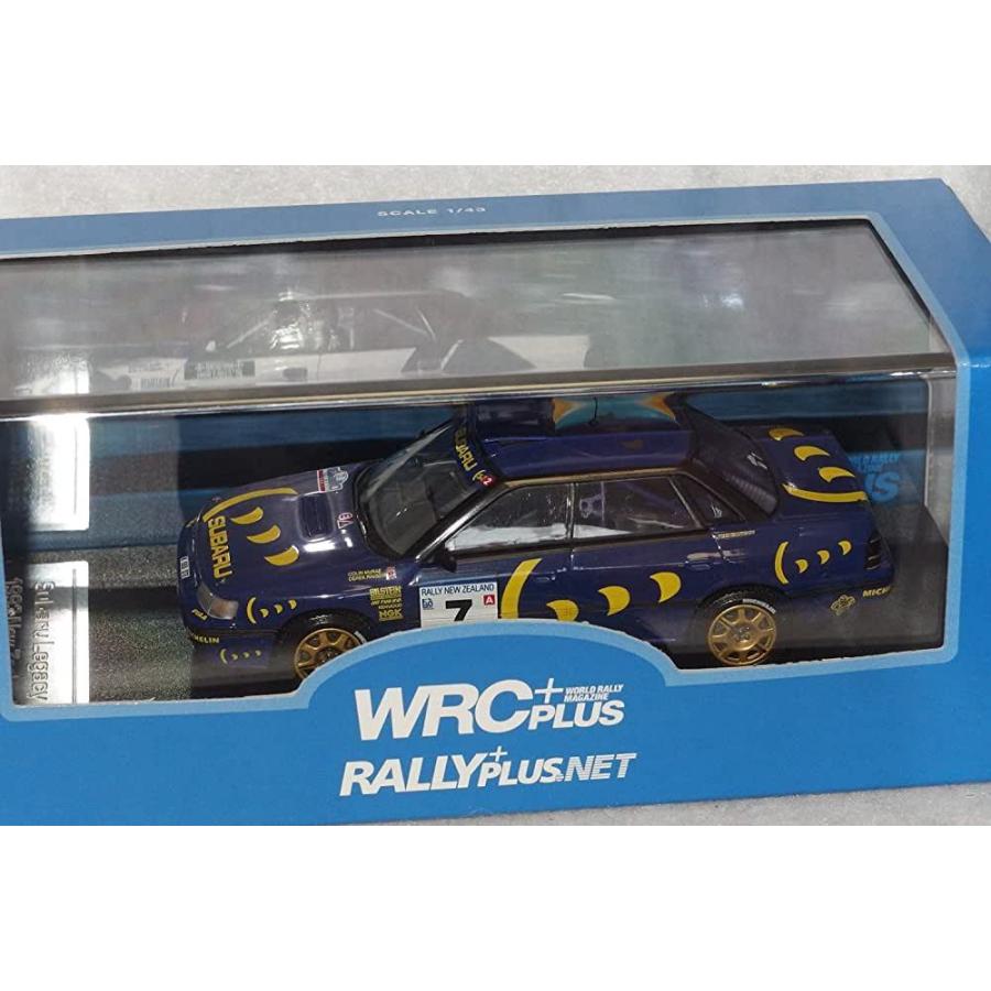 1/43 WRC PLUS / RALLY PLUS.NET hpi-racing SUBARU Legacy RS 1993 New Zealand (#7) C.McRar / D.Ringer スバル レガシー ワールドラリーマガジン