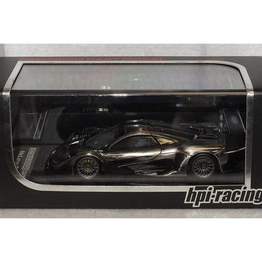 1/43 静岡ホビーショー2011限定 hpi-racing PRECISION CAST MODEL McLaren F1 GTR Black Metal Polish Model ver.2 8246 マクラーレン