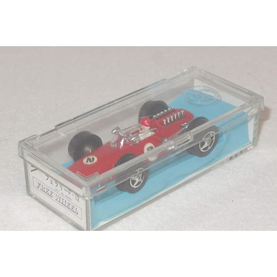 日本製 ニチモ nichimo 日本模型株式会社 ダイキャスト製 FREE WHEEL フリーホイール フェラーリ F-12 本体サイズ長さ約6.5cm幅約3.5cm高さ約1.5cm KIT No.20002