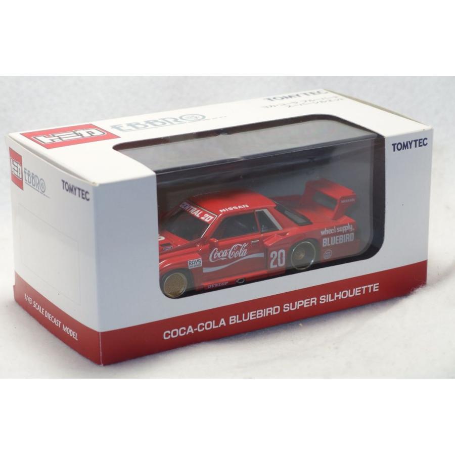 1/43 トミカ tomica エブロ EBBRO コカコーラ ブルーバード スーパー