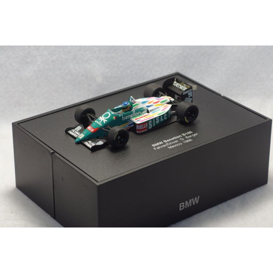 [デカール剥がれあり]1/43 MINICHAMPS ミニチャンプス F1 80429418129 BMW Benetton B186 #20 ...