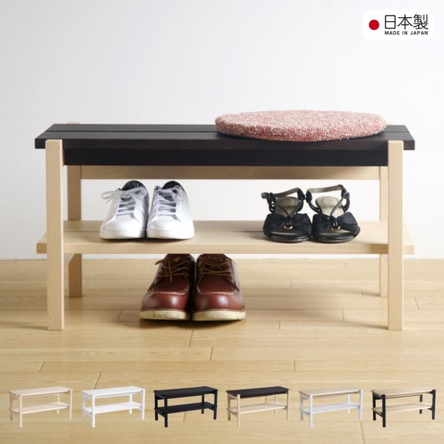 木製 ベンチシェルフ 玄関収納 シューズラック スリッパラック 玄関ベンチ 収納ベンチ シェルフ 石崎家具 Benchs スリーピー Yahoo 店 通販 Yahoo ショッピング
