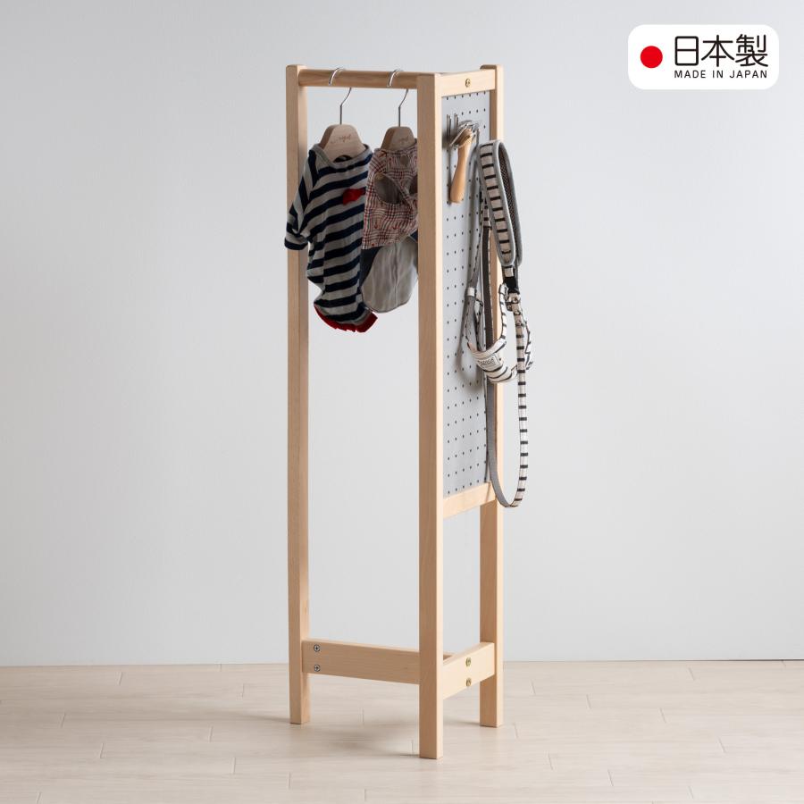 日本製 「ペット用 ペグボード【マルチハンガー】」 木製 傘立て 傘たて アンブレラハンガー パンチングボード  収納ラック 有孔ボード 犬 石崎家具 | 石崎家具